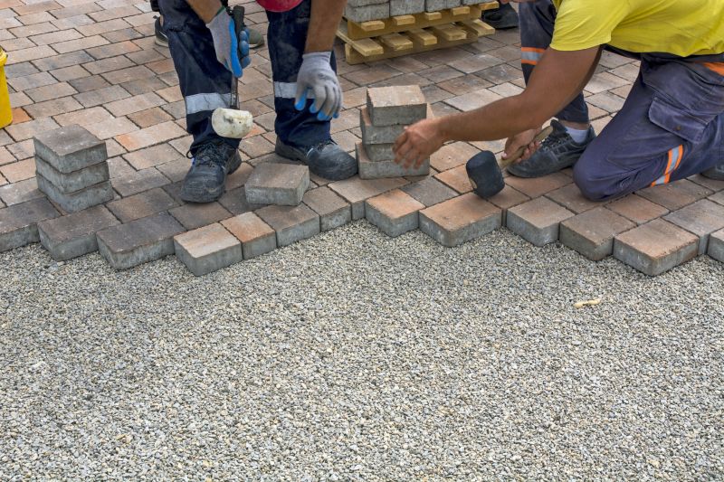 Close-up of Paver Pattern